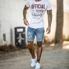 Mens Denim Shorts